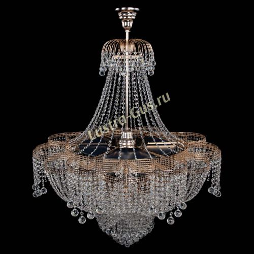 Люстра Камелия подвесная №11 в Кирове Гусь Хрустальный