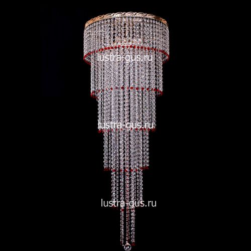 Люстра Капель №9 в Кирове Гусь Хрустальный