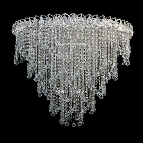 Люстра Капель с нарядом Косинус в Кирове Гусь Хрустальный