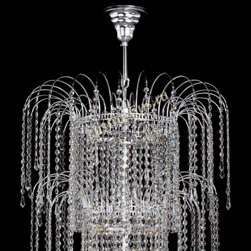 Люстра Каскад Винтовой в Кирове Гусь Хрустальный
