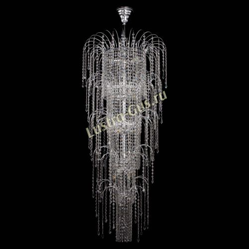 Люстра Каскад Винтовой в Кирове Гусь Хрустальный