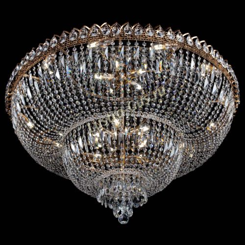 Люстра Хрустальный Каскад №17 с пластинками в Кирове Гусь Хрустальный