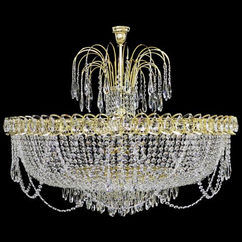 Люстра Хрустальный Каскад №12 Королевский в Кирове Гусь Хрустальный