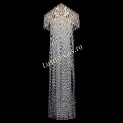 Люстра Колонна Квадрат Длинный в Кирове Гусь Хрустальный