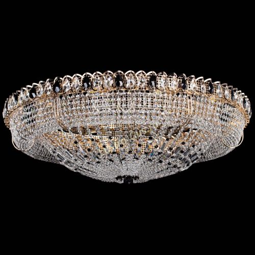 Люстра Кольцо Классика №12 черная в Кирове Гусь Хрустальный