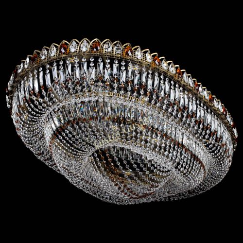 Люстра Кольцо Овал №17 под бронзу чайная в Кирове Гусь Хрустальный