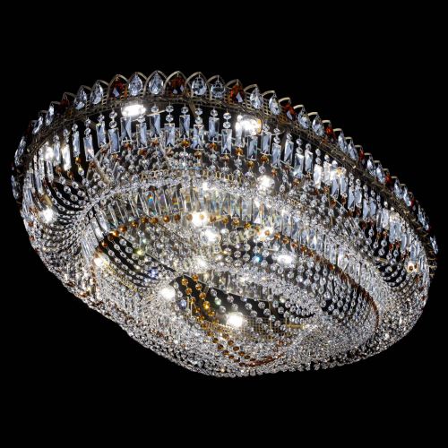 Люстра Кольцо Овал №17 под бронзу чайная в Кирове Гусь Хрустальный