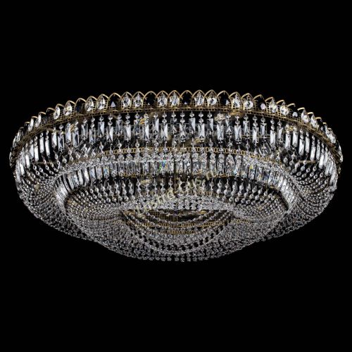 Люстра Кольцо Овал №17 под бронзу черная в Кирове Гусь Хрустальный