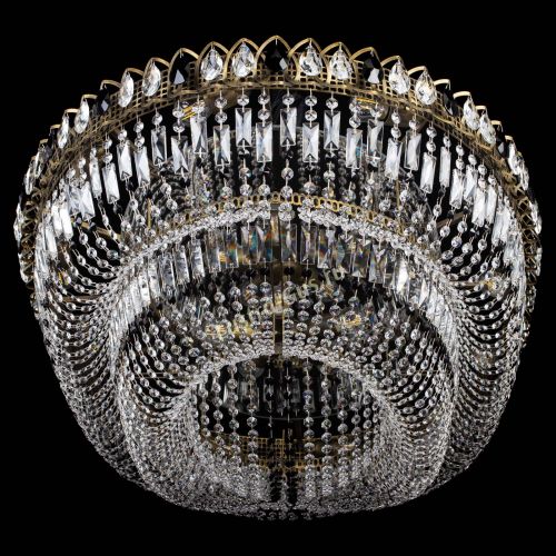 Люстра Кольцо Овал №17 под бронзу черная в Кирове Гусь Хрустальный