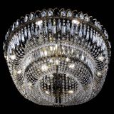 Люстра Кольцо Овал №17 под бронзу черная в Кирове