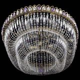 Люстра Кольцо Овал №17 под бронзу фиолетовая в Кирове