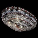 Люстра Кольцо Овал №17 под бронзу красная в Кирове