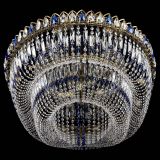 Люстра Кольцо Овал №17 под бронзу синяя в Кирове