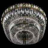 Люстра Кольцо Овал №17 под бронзу зеленая в Кирове