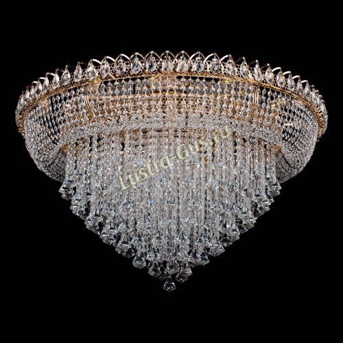 Люстра Кольцо Пирамида Конус 1000 мм в Кирове Гусь Хрустальный