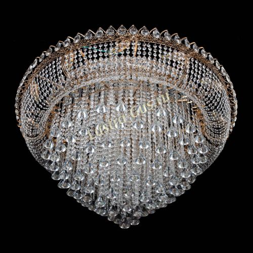 Люстра Кольцо Пирамида Конус 1000 мм в Кирове Гусь Хрустальный