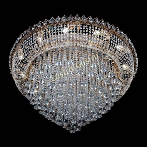 Люстра Кольцо Пирамида Конус 1000 мм в Кирове Гусь Хрустальный