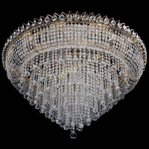 Люстра Кольцо Пирамида Шар 30 большая в Кирове Гусь Хрустальный