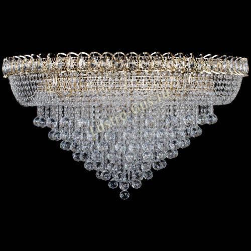 Люстра Кольцо Пирамида Шар 40 большая в Кирове Гусь Хрустальный