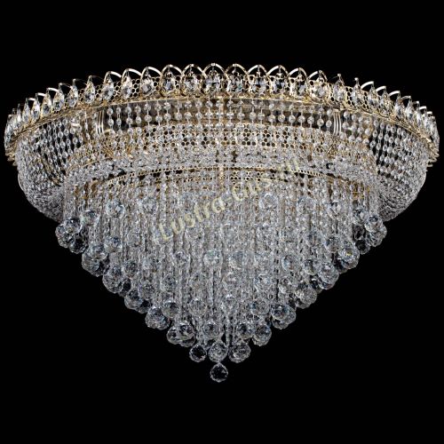 Люстра Кольцо Пирамида Шар 40 большая в Кирове Гусь Хрустальный