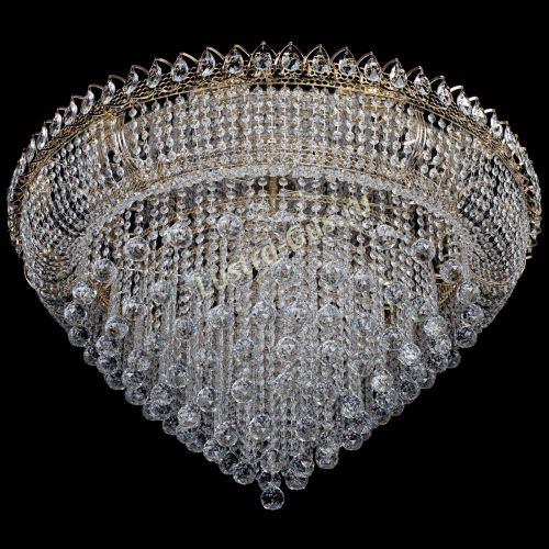 Люстра Кольцо Пирамида Шар 40 большая в Кирове Гусь Хрустальный