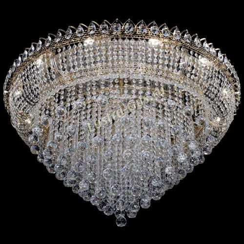 Люстра Кольцо Пирамида Шар 40 большая в Кирове Гусь Хрустальный