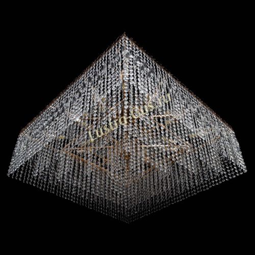 Люстра Квадрат 800 мм в Кирове Гусь Хрустальный