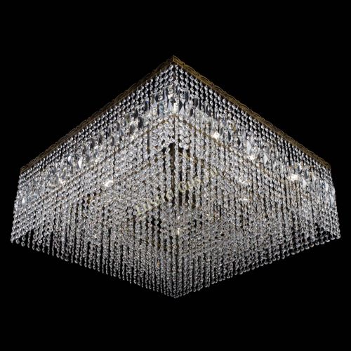 Люстра Квадрат 800 мм под бронзу в Кирове Гусь Хрустальный