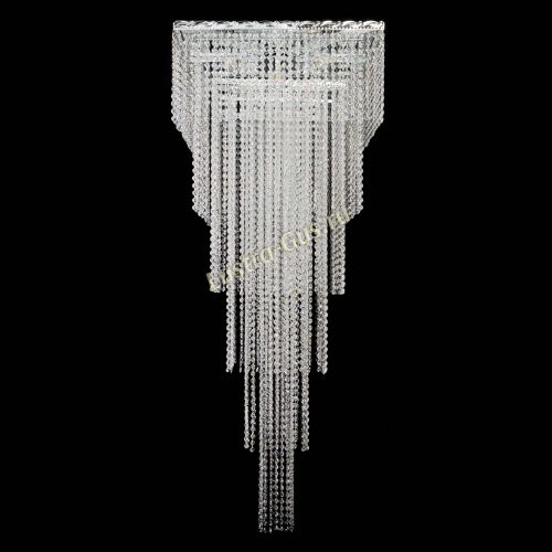 Люстра Квадрат Каскад №8 в Кирове Гусь Хрустальный