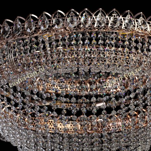 Люстра Лада 1000 - 1500 мм в Кирове Гусь Хрустальный