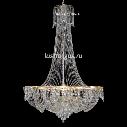 Люстра Лотос 36 ламп в Кирове Гусь Хрустальный