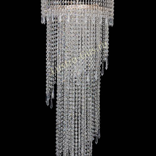Люстра Милан каскад карандаш в Кирове Гусь Хрустальный