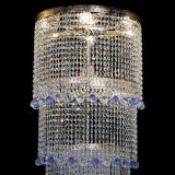 Люстра Милан каскад шар фиолетовый в Кирове