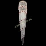 Люстра Милан каскад шар красный в Кирове