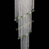 Люстра Милан каскад шар зеленый в Кирове