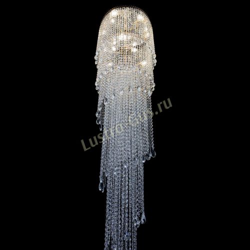 Люстра Милан каскад журавлик в Кирове Гусь Хрустальный