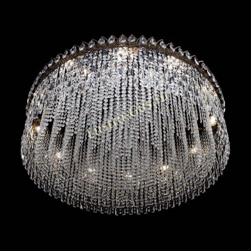 Люстра Октава большая №12 под бронзу в Кирове Гусь Хрустальный