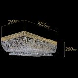 Люстра Прямоугольник Италия №8 в Кирове