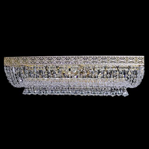 Люстра Прямоугольник Италия №8 в Кирове Гусь Хрустальный