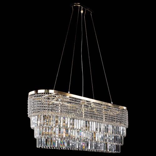 Люстра Прямоугольник Сигма №14 пластинка в Кирове Гусь Хрустальный