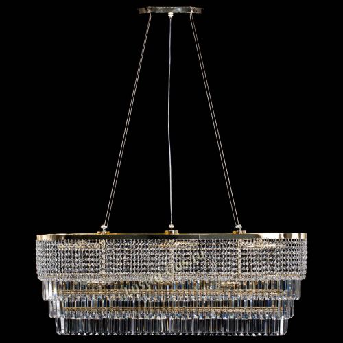 Люстра Прямоугольник Сигма №14 пластинка в Кирове Гусь Хрустальный