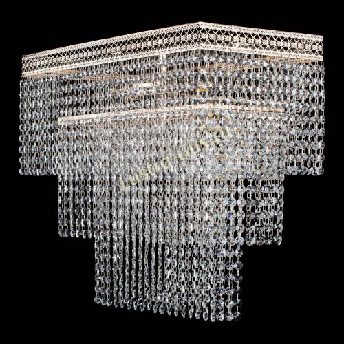 Люстра Прямоугольник Венеция №3 в Кирове Гусь Хрустальный