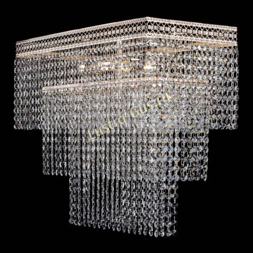 Люстра Прямоугольник Венеция №3 в Кирове Гусь Хрустальный