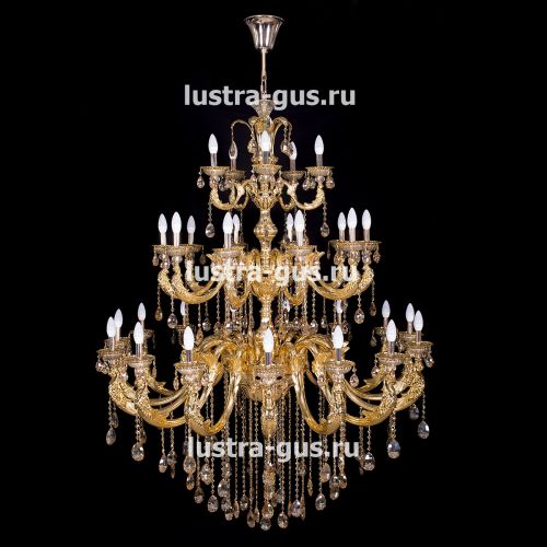 Люстра Венера золото № 30 в Кирове Гусь Хрустальный