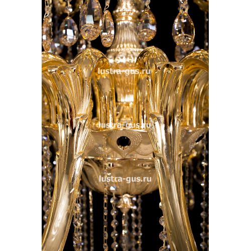 Люстра Венера золото № 30 в Кирове Гусь Хрустальный