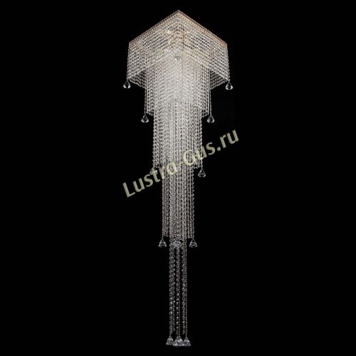 Люстра Венеция Квадрат пирамида с конусами в Кирове Гусь Хрустальный