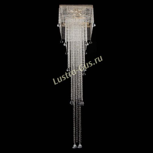 Люстра Венеция Квадрат пирамида с конусами в Кирове Гусь Хрустальный