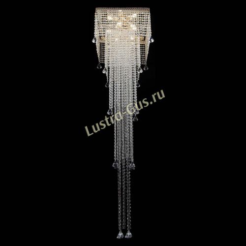 Люстра Венеция Квадрат пирамида с конусами в Кирове Гусь Хрустальный