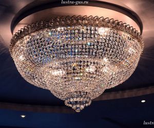 Люстра Водопад камень обтикон в Кирове отзыв и фото покупателя