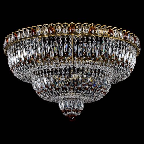 Люстра Водопад Обтикон №15 под бронзу чайная в Кирове Гусь Хрустальный